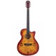 Washburn Deep Forest Burl Ace Amber Fade Elektro Akustik Gitar