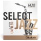 DAddario Woodwinds Select Jazz Unfiled Alto Saksafon Kamışı No:3 Soft