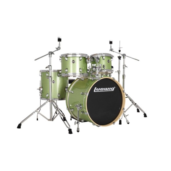 Ludwig  Element Evolution LE520018 5 PC 20 Mint Sparkle Davul Seti