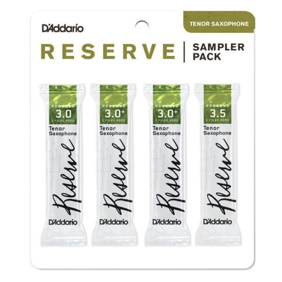 DAddario Woodwinds Reserve Tenor Saksafon Kamışı - Sampler Pack 3,0/3,5