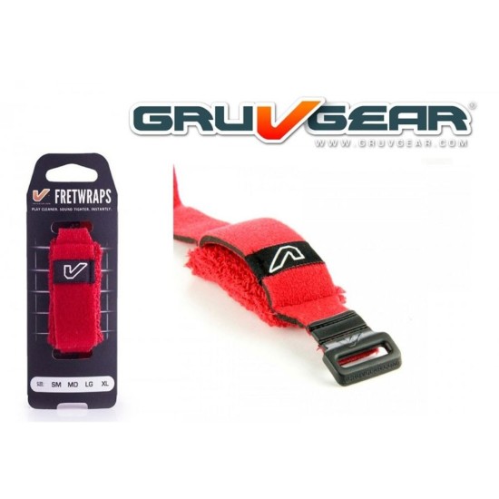 Gruv Gear FretWrap - Kırmızı - Medium