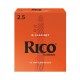 DAddario Woodwinds Rico RCA1025 Sib Klarnet Kamışı No:2.5