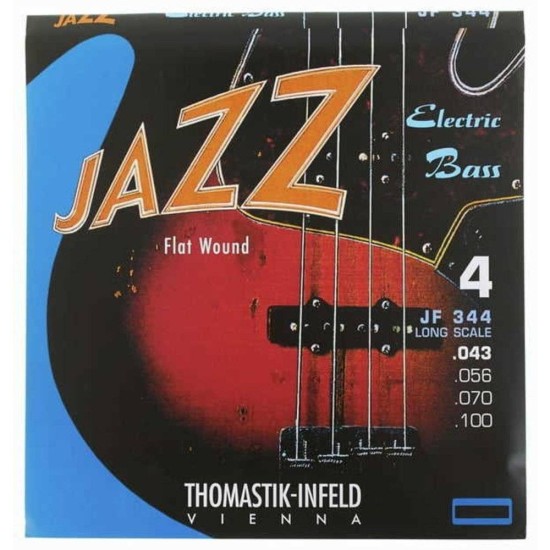 Thomastik Infield JF344 Jazz Gitar Flatwound Takım Tel