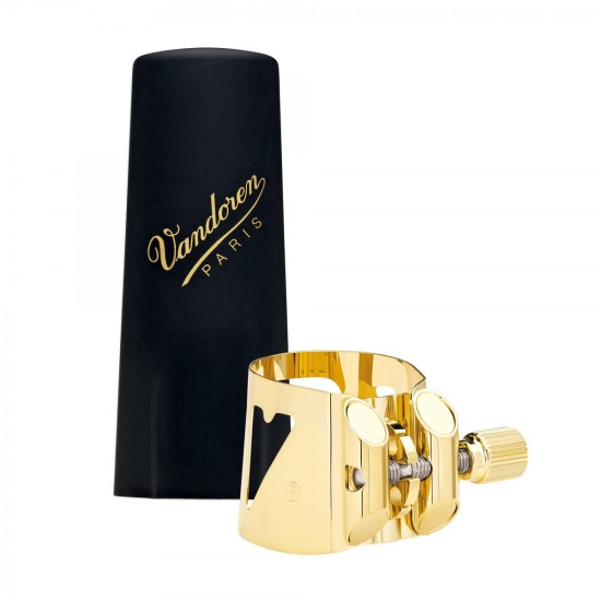 Vandoren LC07P Optimum Alto Saksafon Bek Gold Bilezik,Plastik Kapak