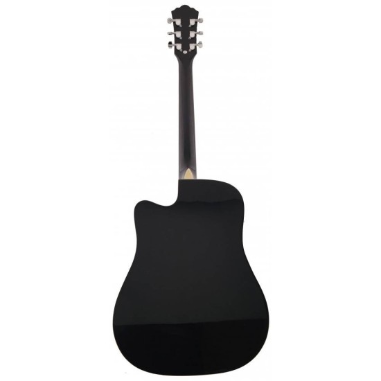 Washburn WA90CEBLB Elektro Akustik Gitar