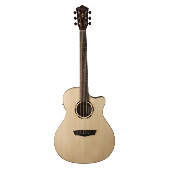 Washburn Woodline 20 Serisi WLO20SCE Elektro Akustik Gitar